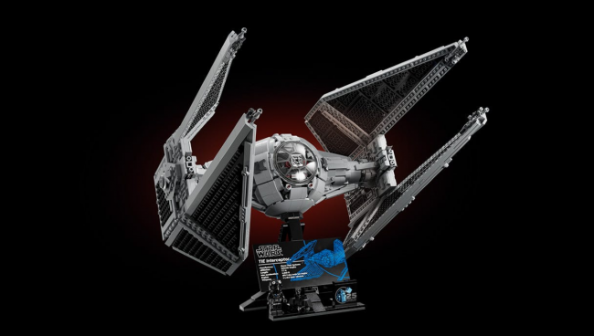 Lego shows off its upcoming Star Wars Tie Interceptor model