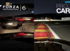 Gameplay comparison: Forza 6 vs Project CARS nighttime Spa