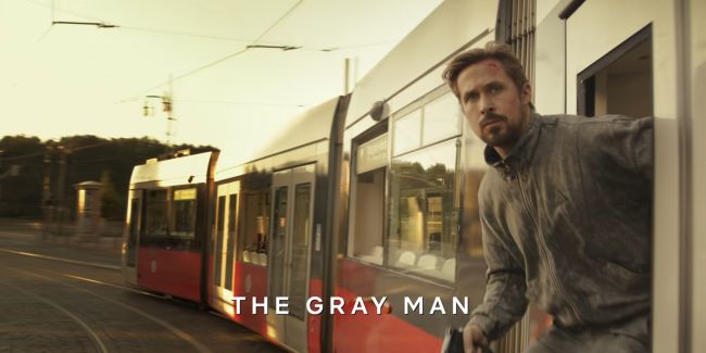 The Gray Man trailer sees Ryan Gosling and a moustachioed Chris Evans colliding