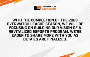 Blizzard shares an update on the future of the Overwatch League
