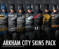 Arkham City Skins Pack available